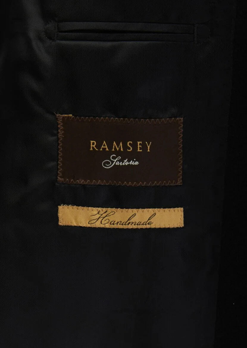 Black Weaving Overcoat - 6