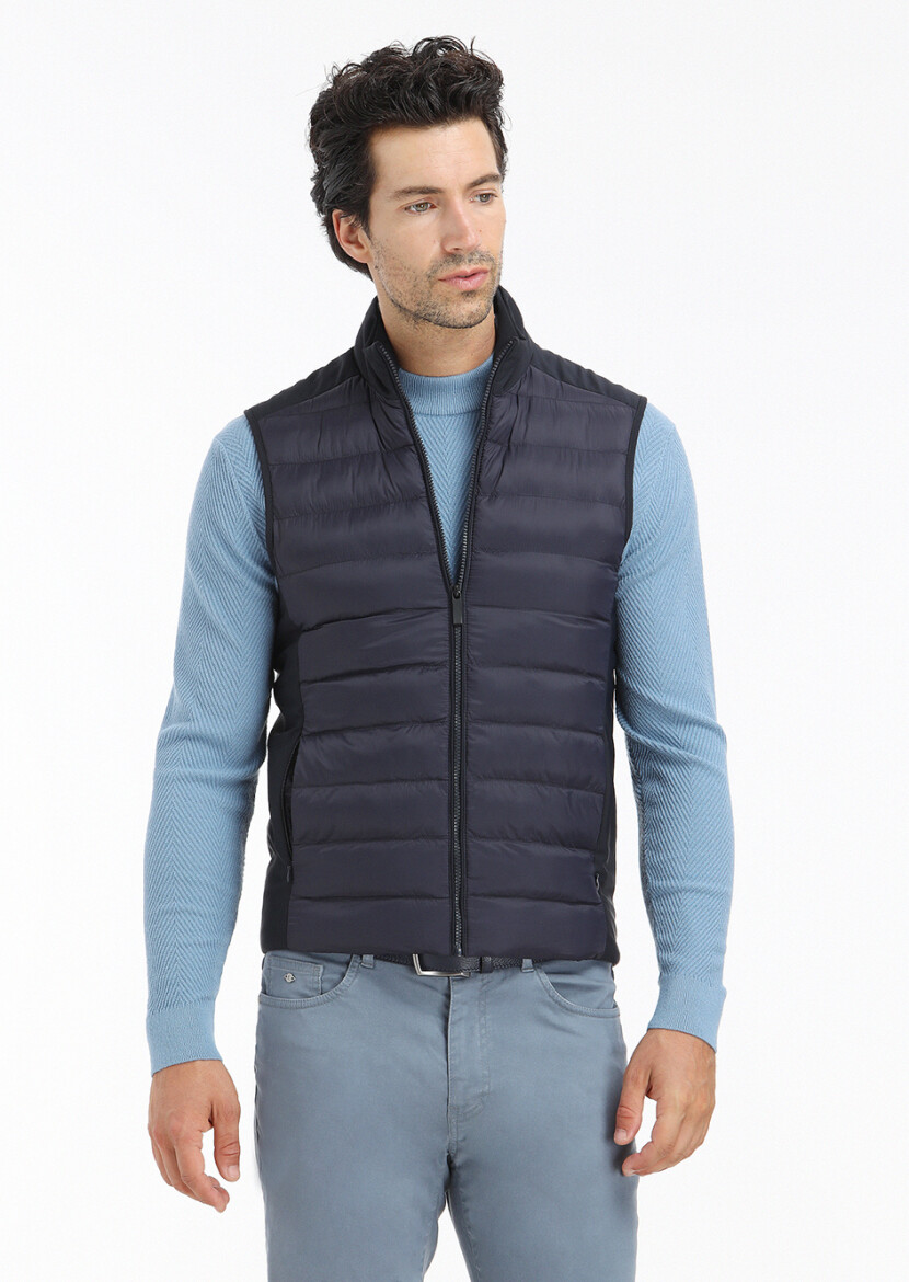 Blue Knitwear Sweatshirt - 4