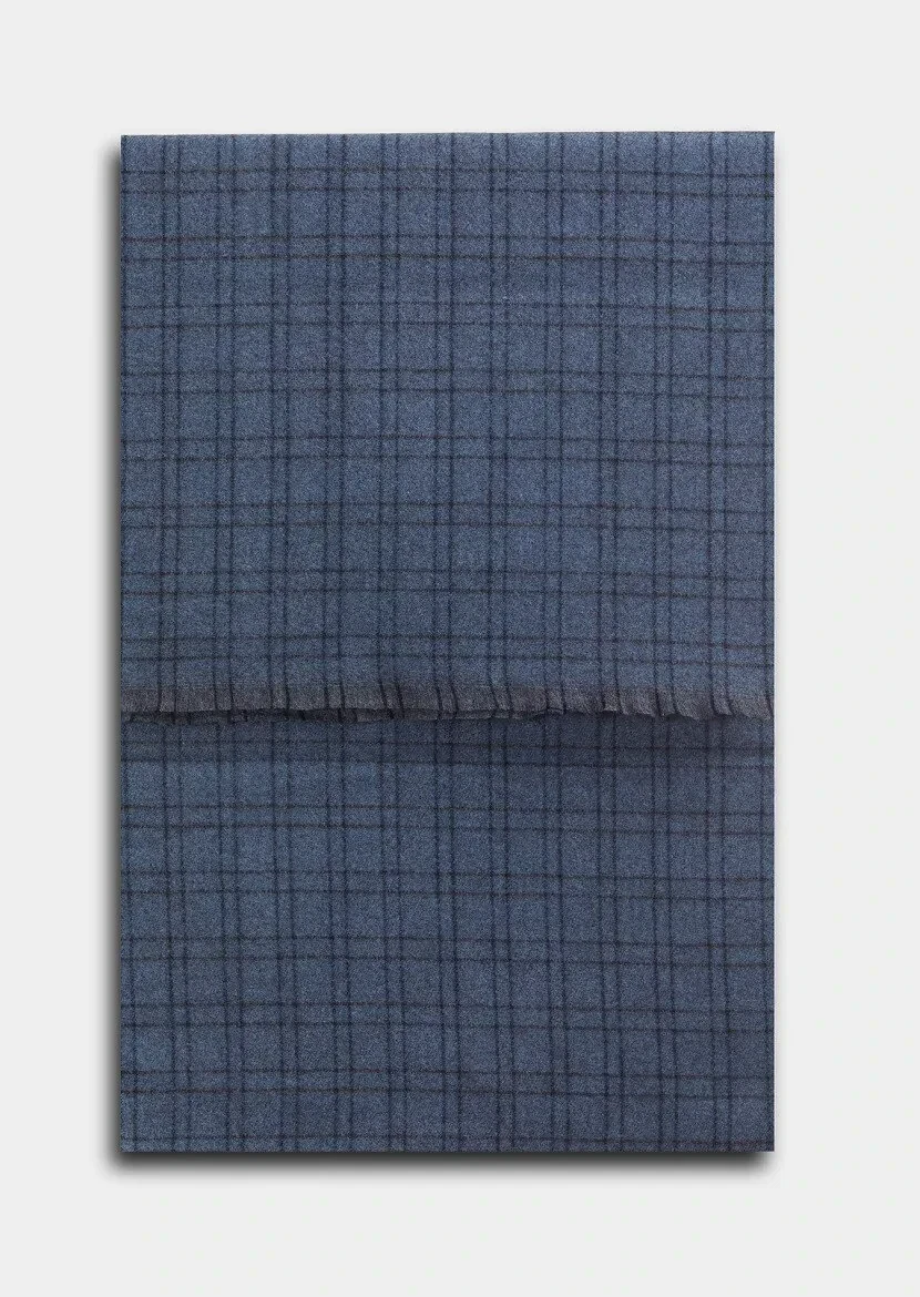 Blue Scarf - 1