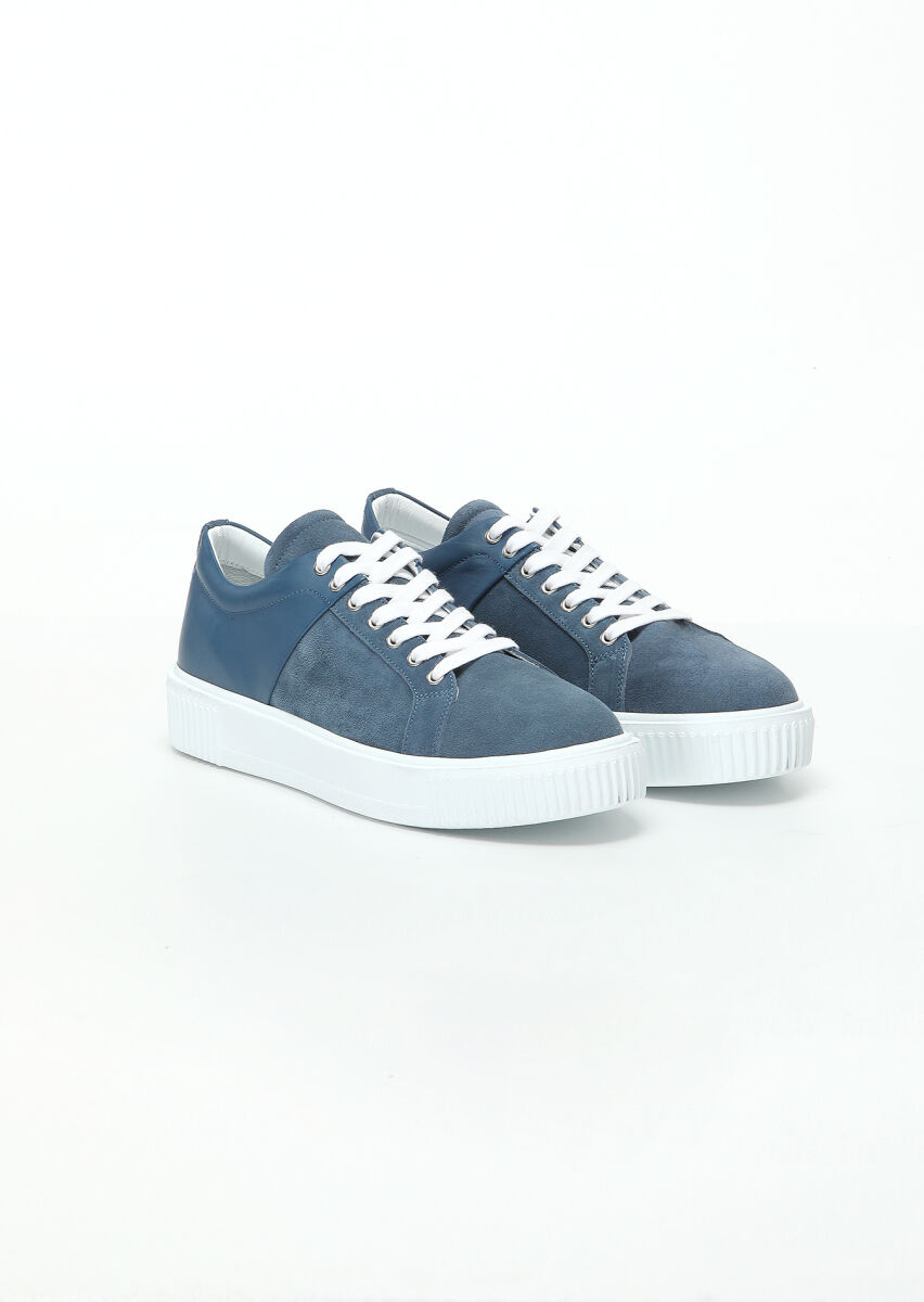 Blue Suede Sneaker - 2