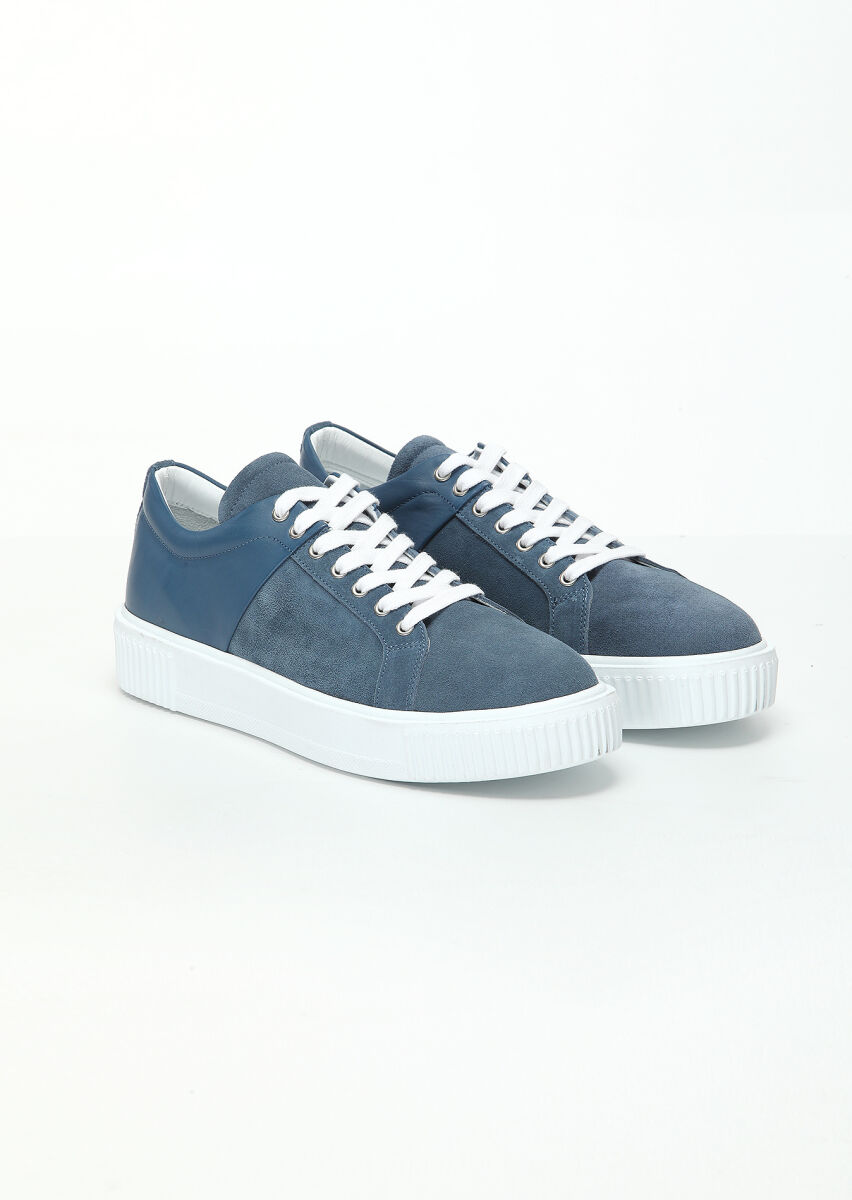 Blue Suede Sneaker - 3
