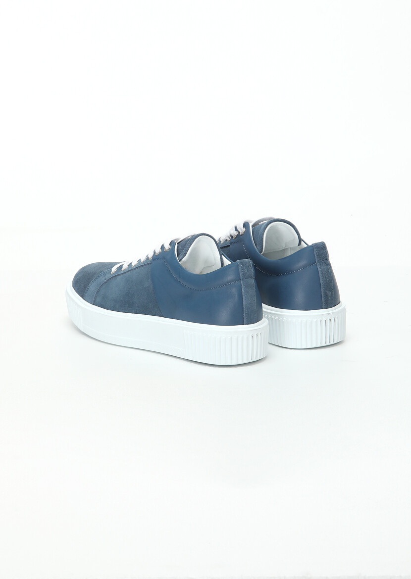 Blue Suede Sneaker - 4