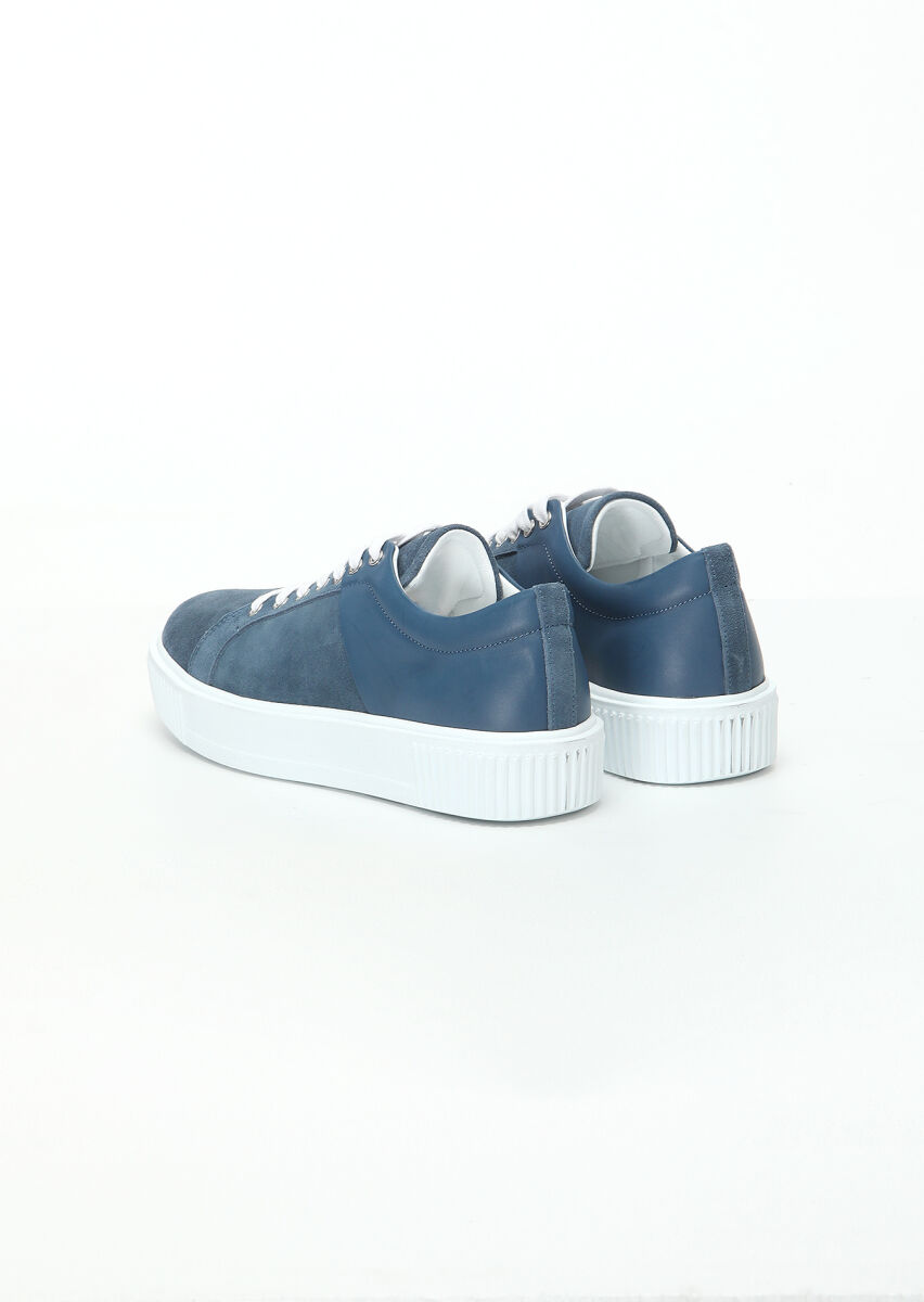 Blue Suede Sneaker - 4