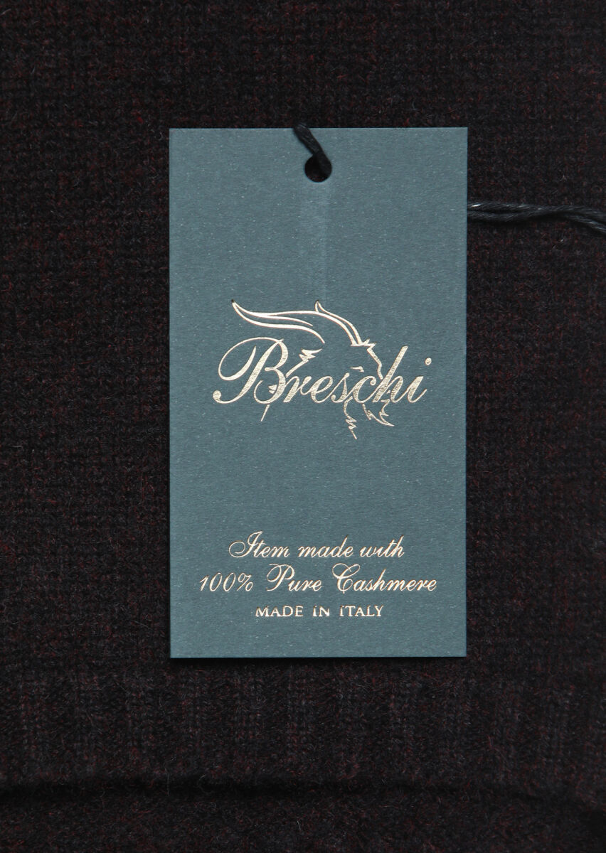 Bordo %100 Kaşmir Kaşkol - 3