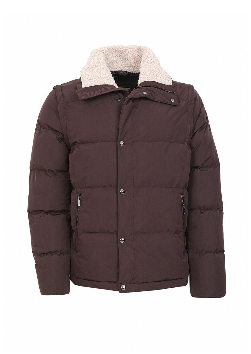Bordo Dokuma Mont - 7