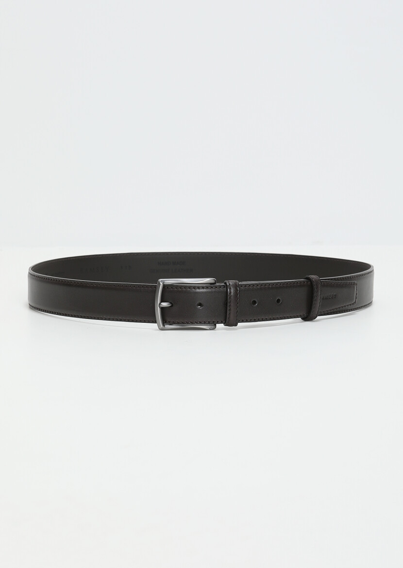 Brown %100 Cow Leather Belt 