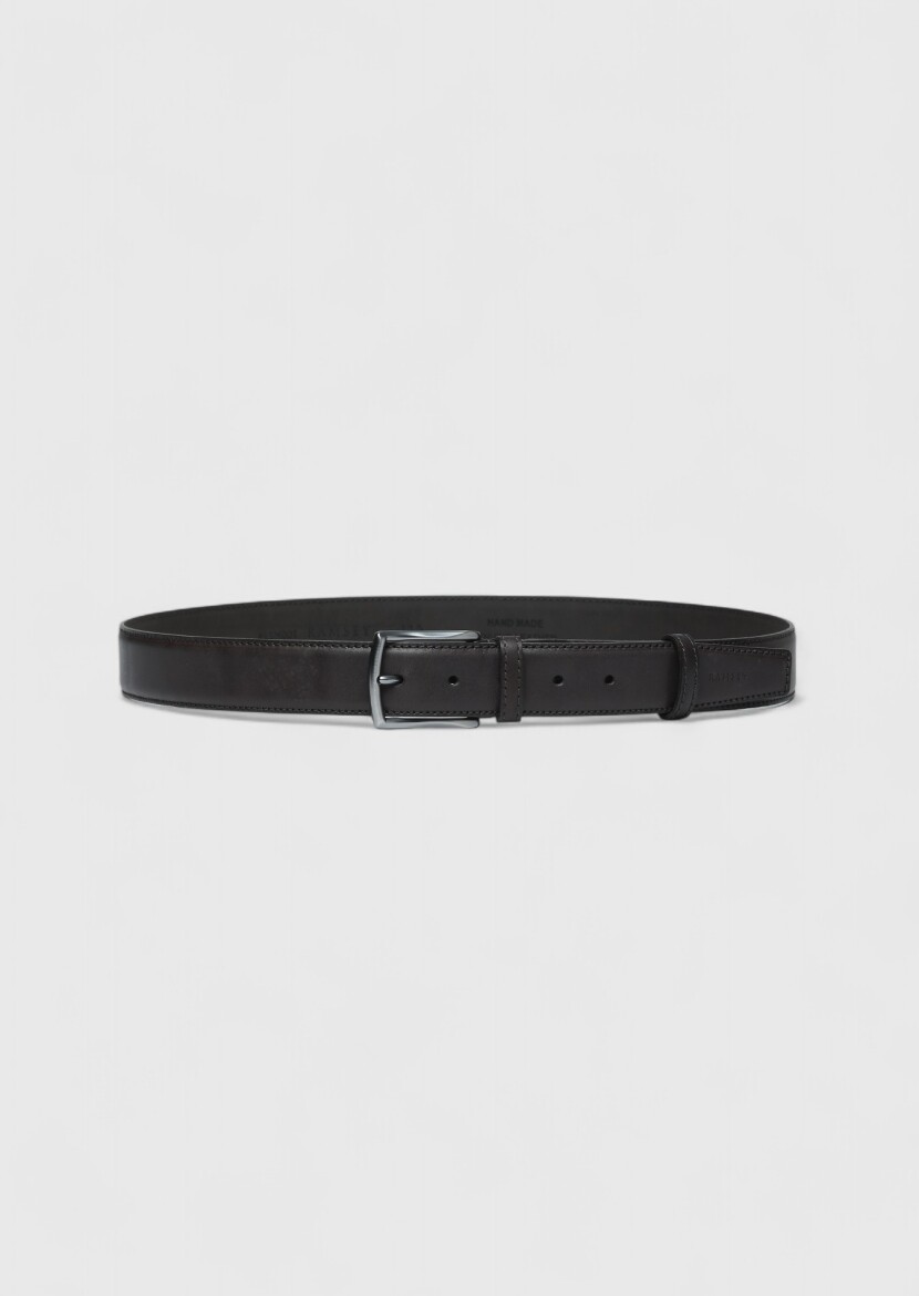 Brown %100 Cow Leather Belt 