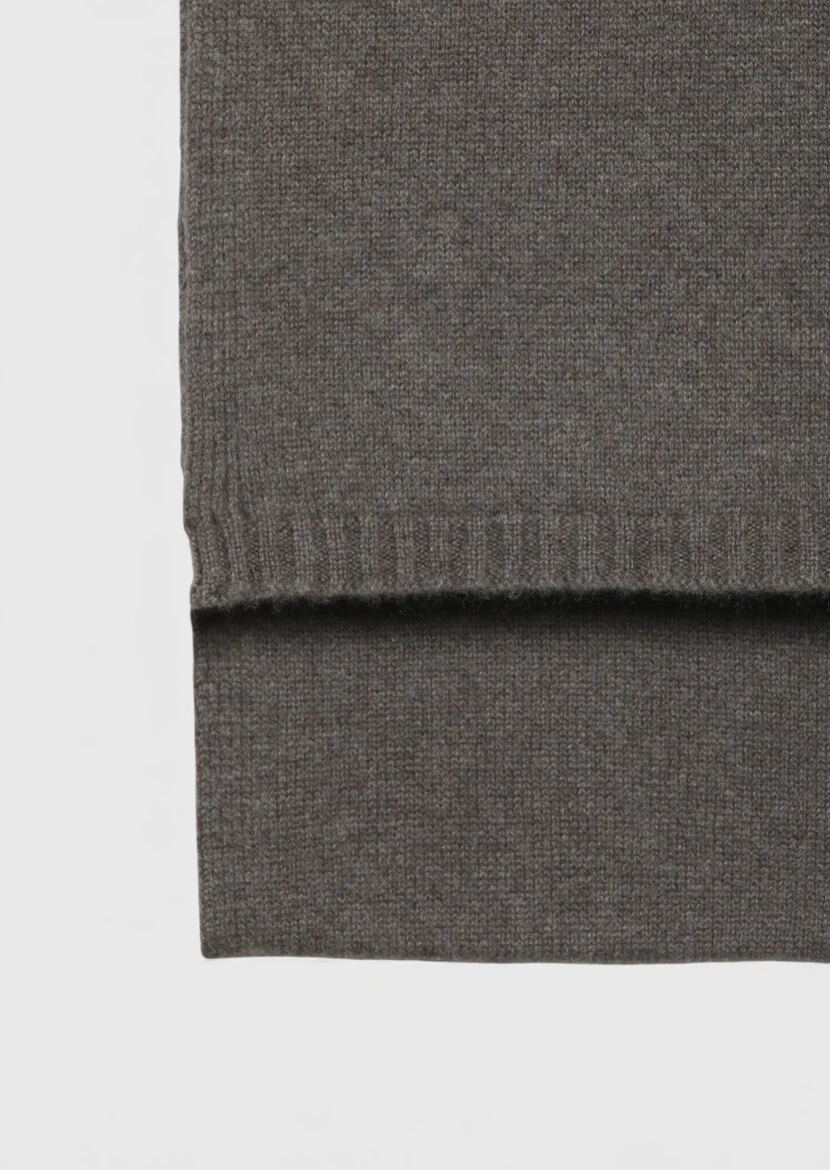 Brown %100 Kaşmir Scarf - RAMSEY