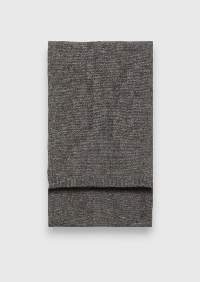 Brown %100 Kaşmir Scarf - RAMSEY