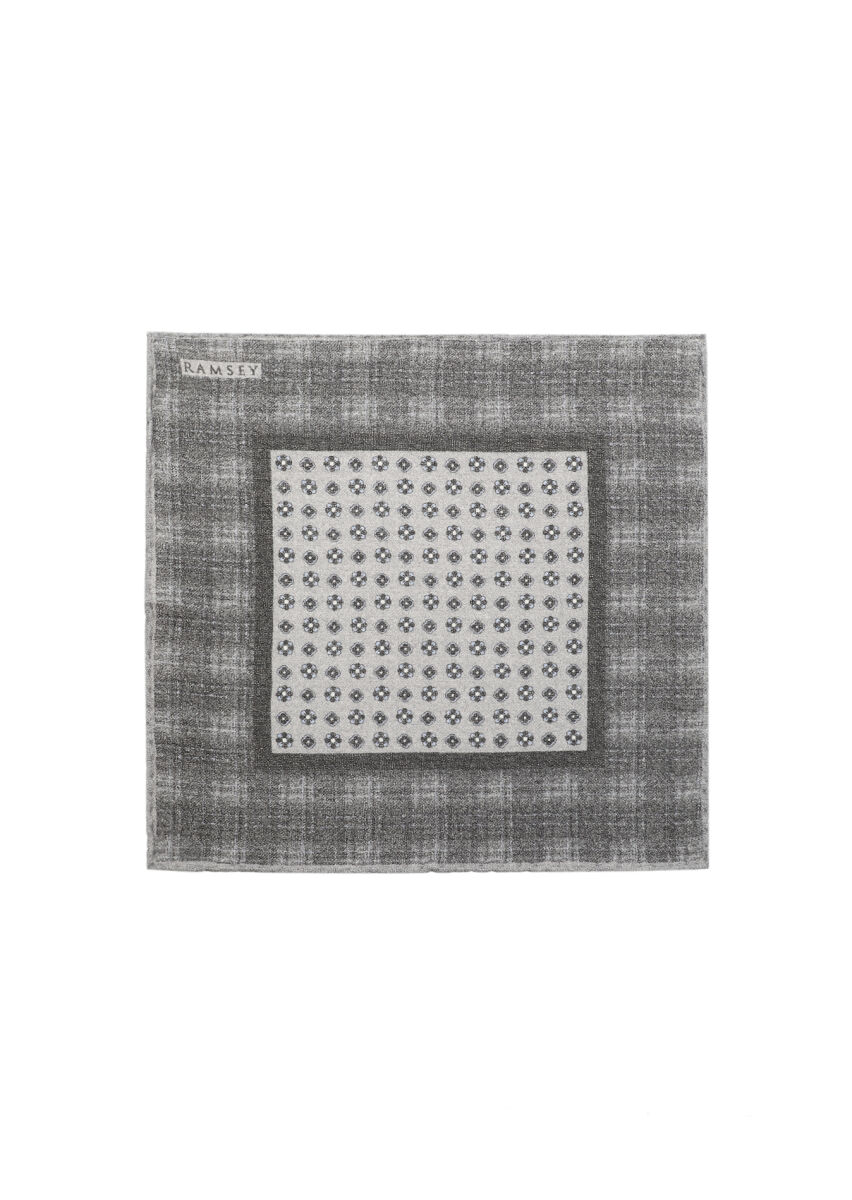 Brown %100 Yün Handkerchief - 1
