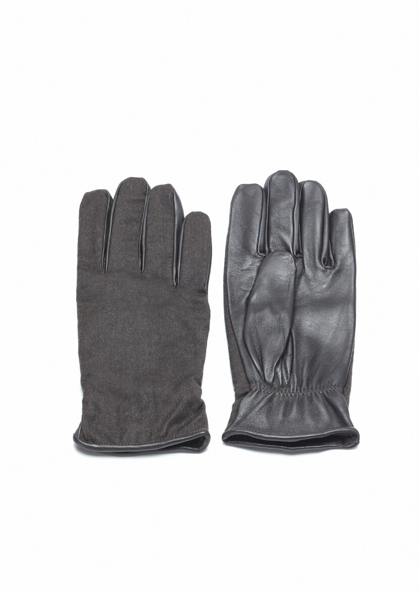Brown %50 Dana Derisi ,%50 Yün Glove - RAMSEY