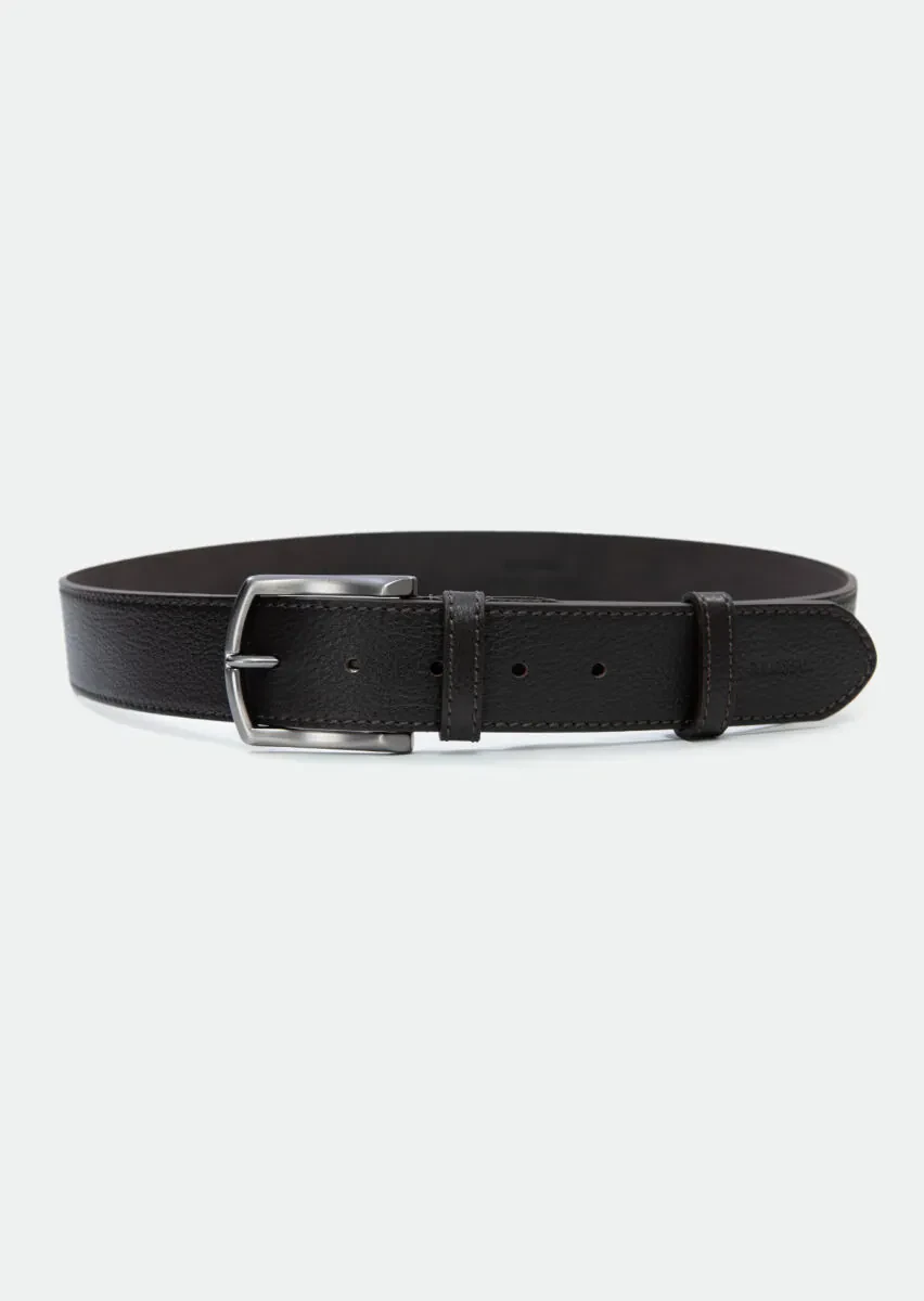 Brown Cow Leather Belt - 1