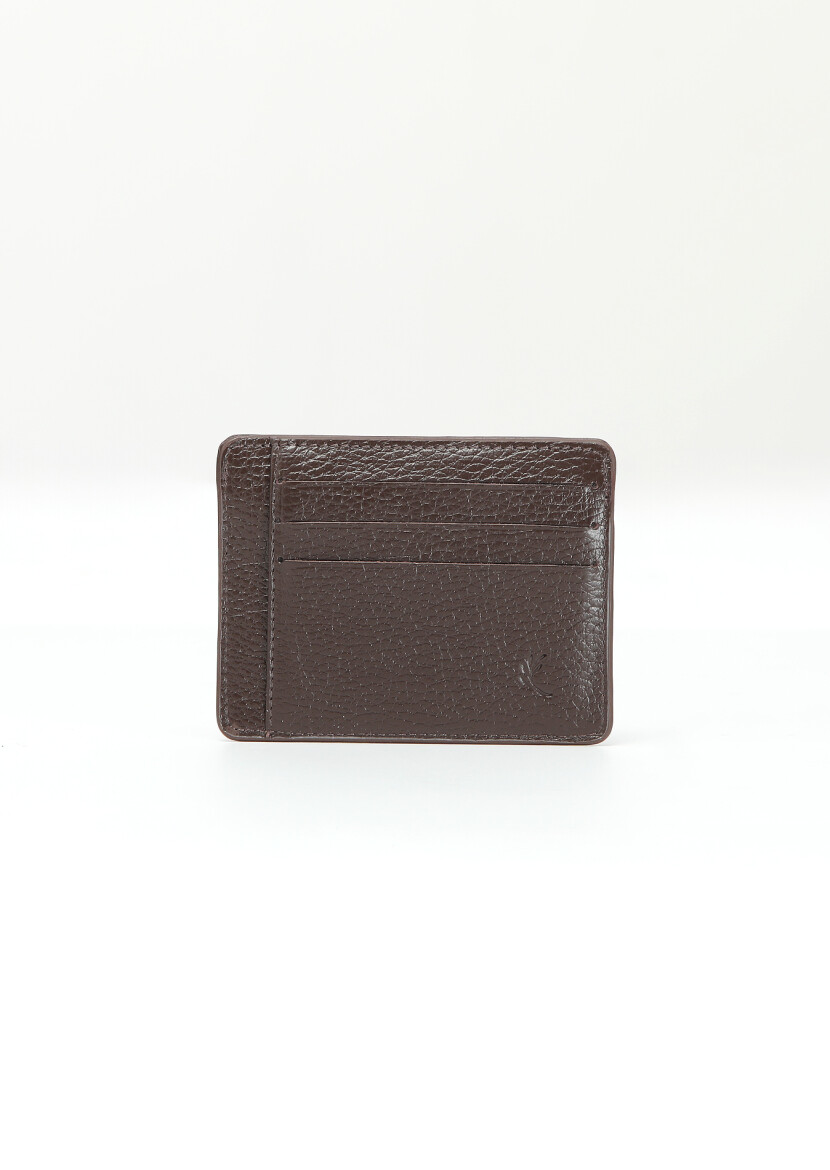 Brown Cow Leather Card Holder 