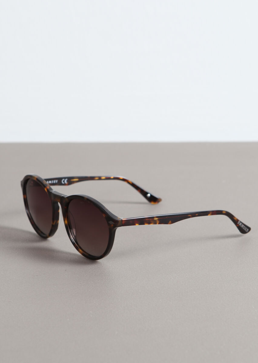 Brown Glasses - 2