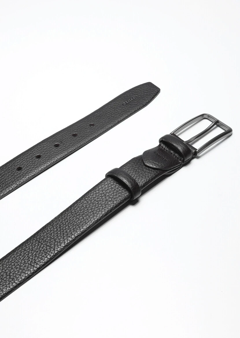 Brown Leather Belt - 1