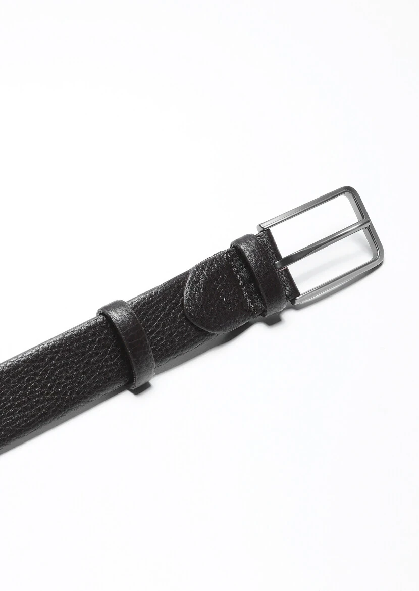 Brown Leather Belt 