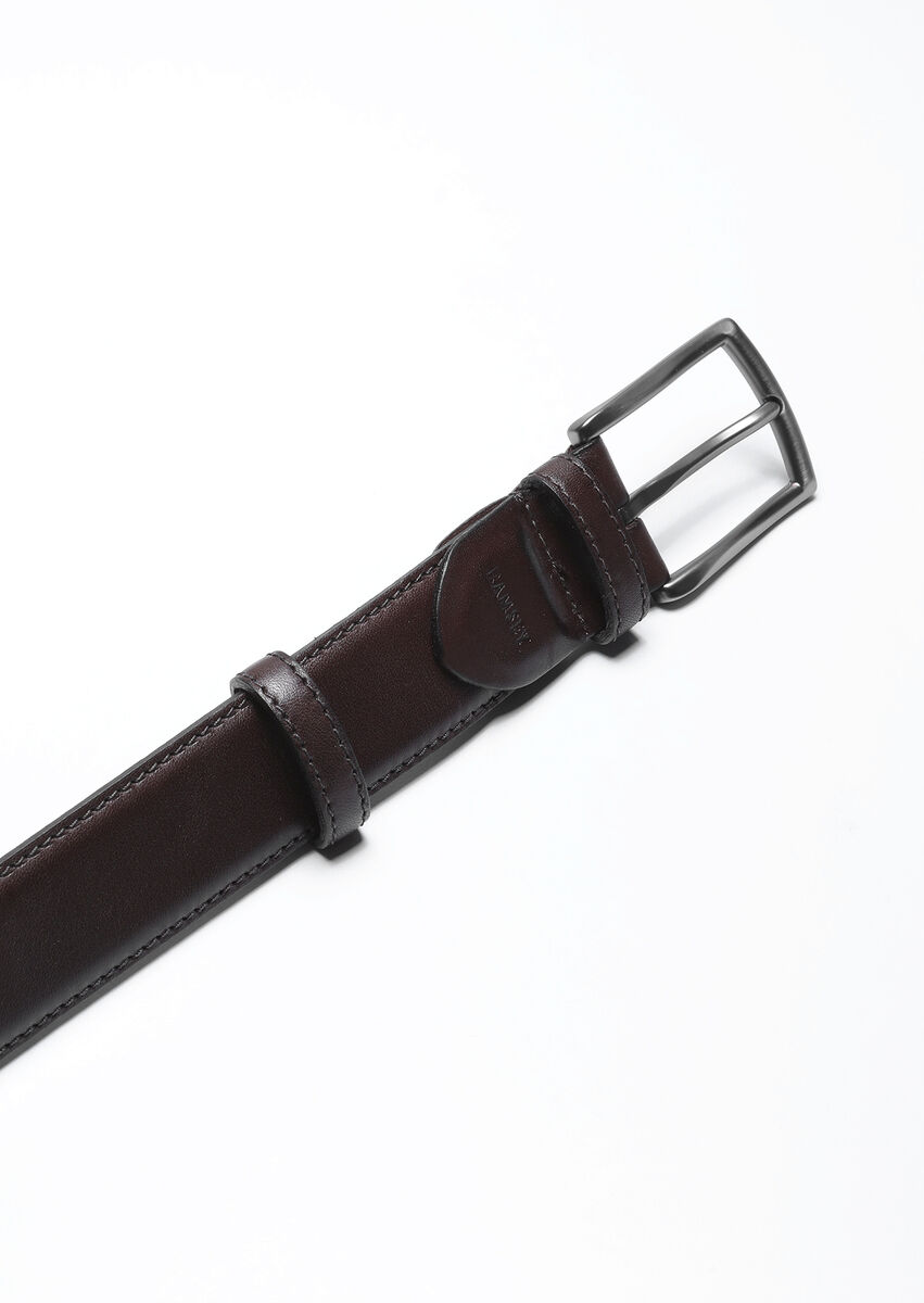 Brown Leather Belt - 2