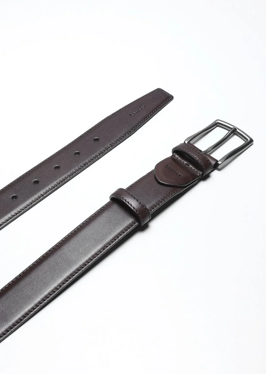 Brown Leather Belt - 1