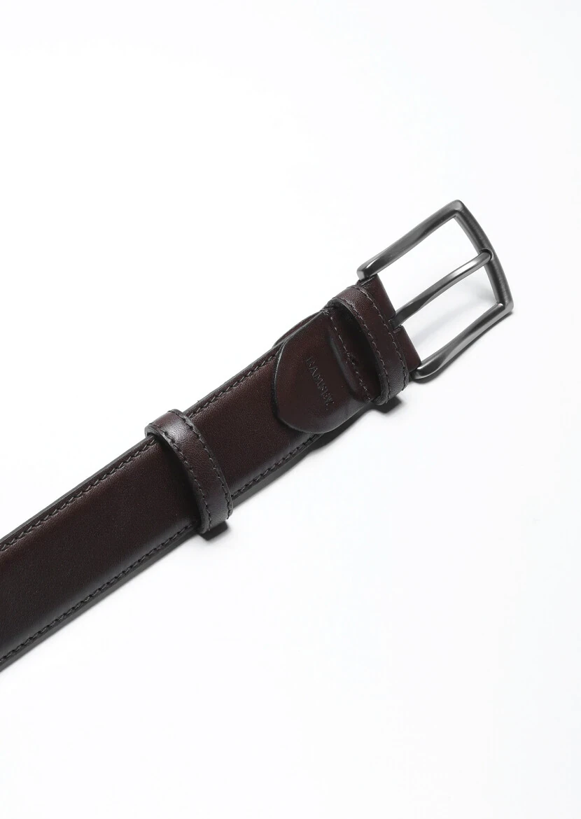 Brown Leather Belt 