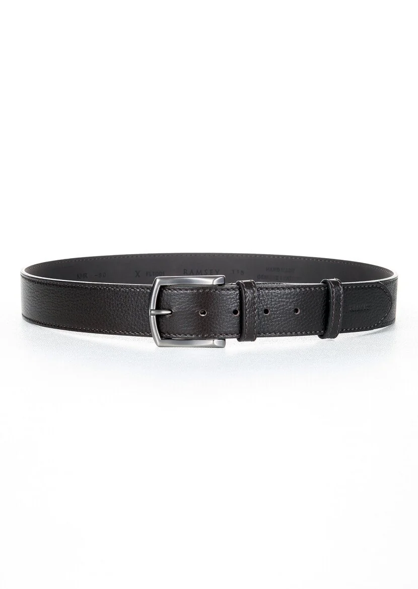 Brown Leather Belt 