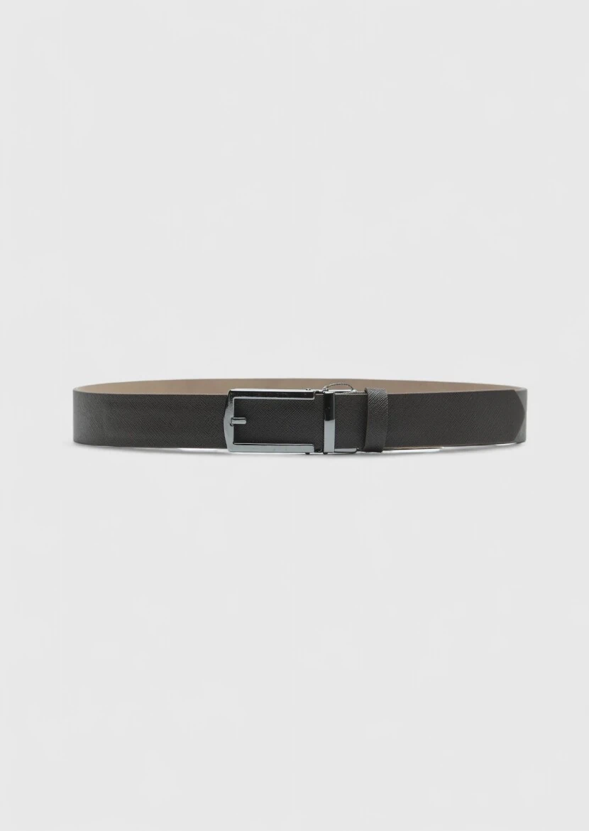 Brown Leather Belt 