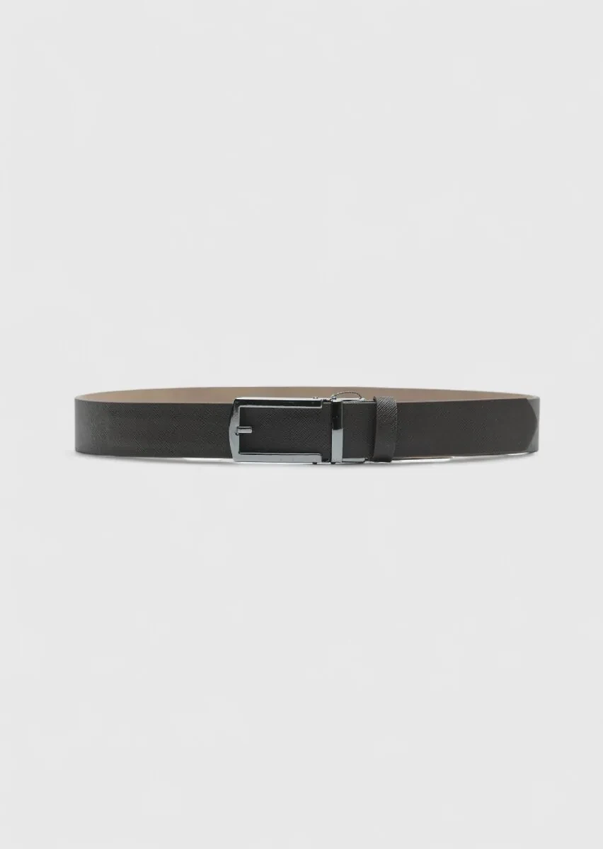 Brown Leather Belt - 1