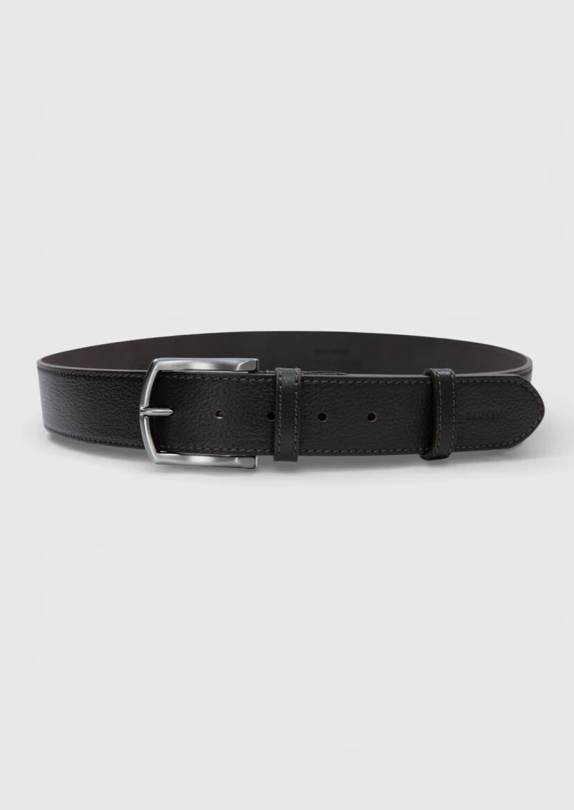 Brown Leather Belt - RAMSEY