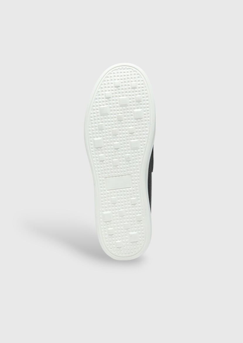 Brown Leather Casual Shoes - 4