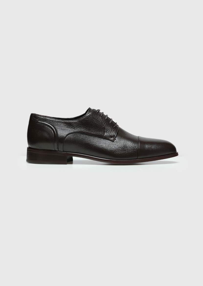 Brown Leather Classical Shoes - RAMSEY