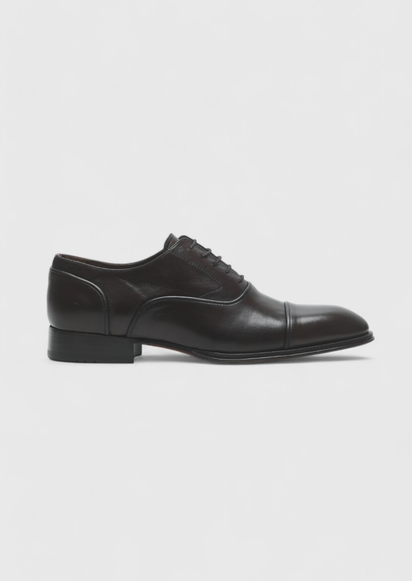 Brown Leather Classical Shoes - RAMSEY