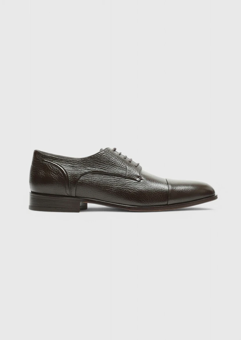 Brown Leather Classical Shoes - RAMSEY