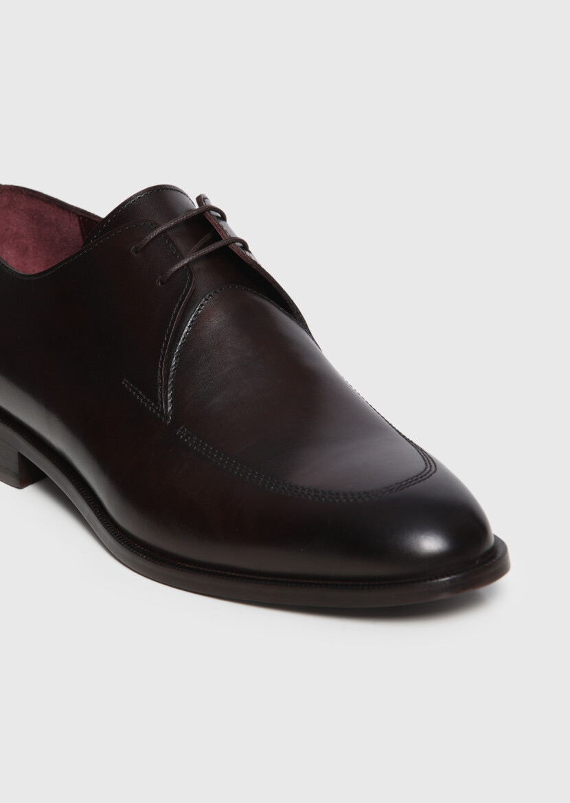 Brown Leather Classical Shoes - RAMSEY