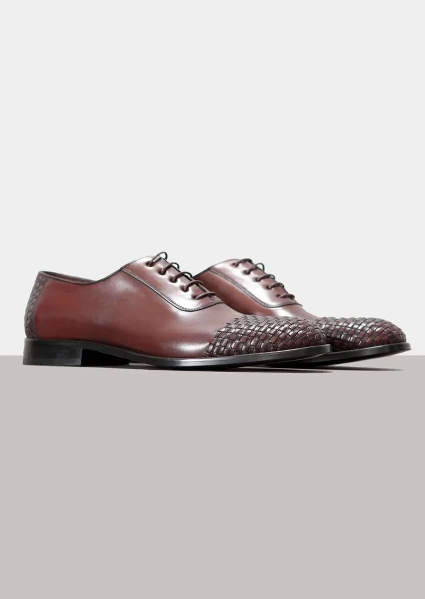 Brown Leather Shoes - 2