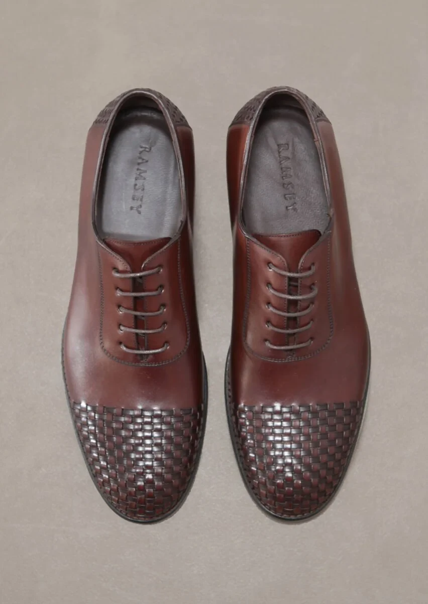 Brown Leather Shoes - 4
