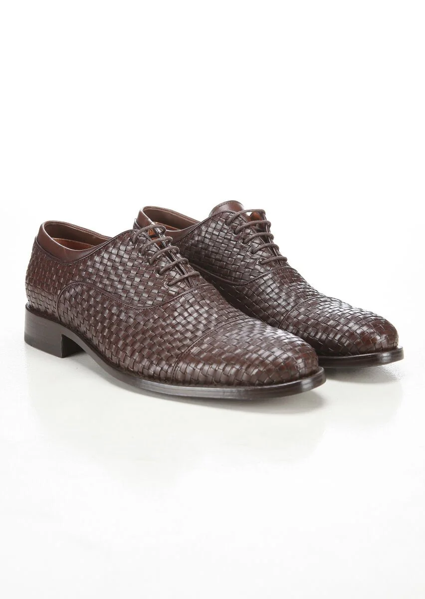 Brown Leather Shoes - 2