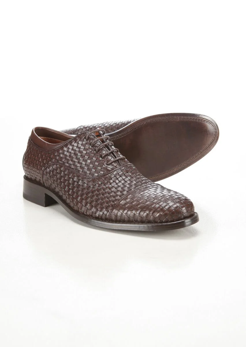 Brown Leather Shoes - 3