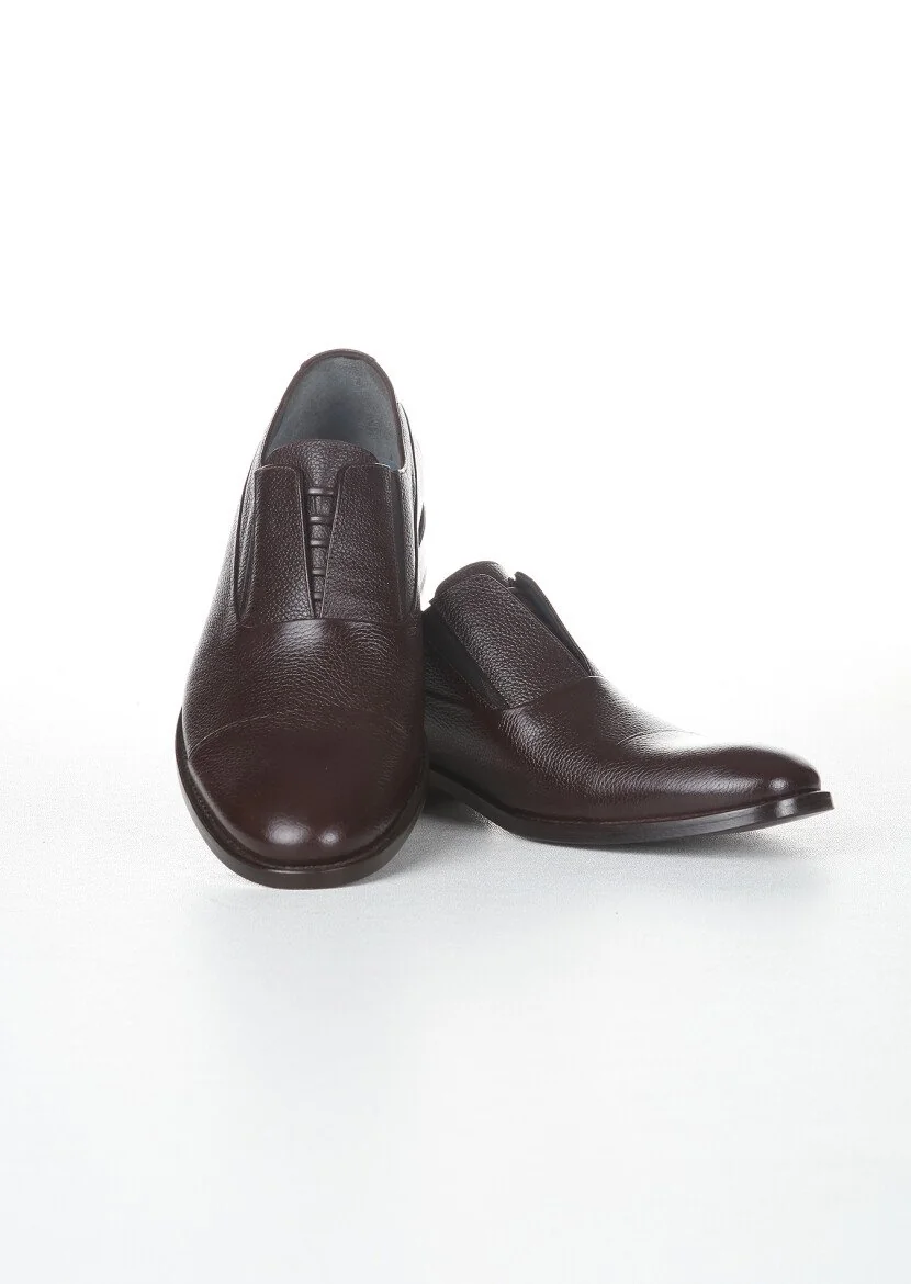 Brown Leather Shoes - 2