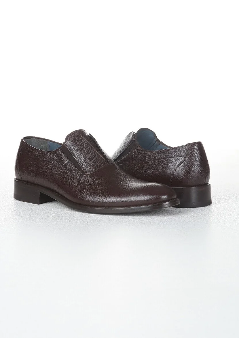 Brown Leather Shoes - 3