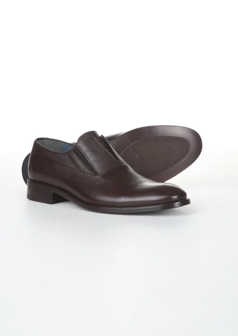 Brown Leather Shoes - 4