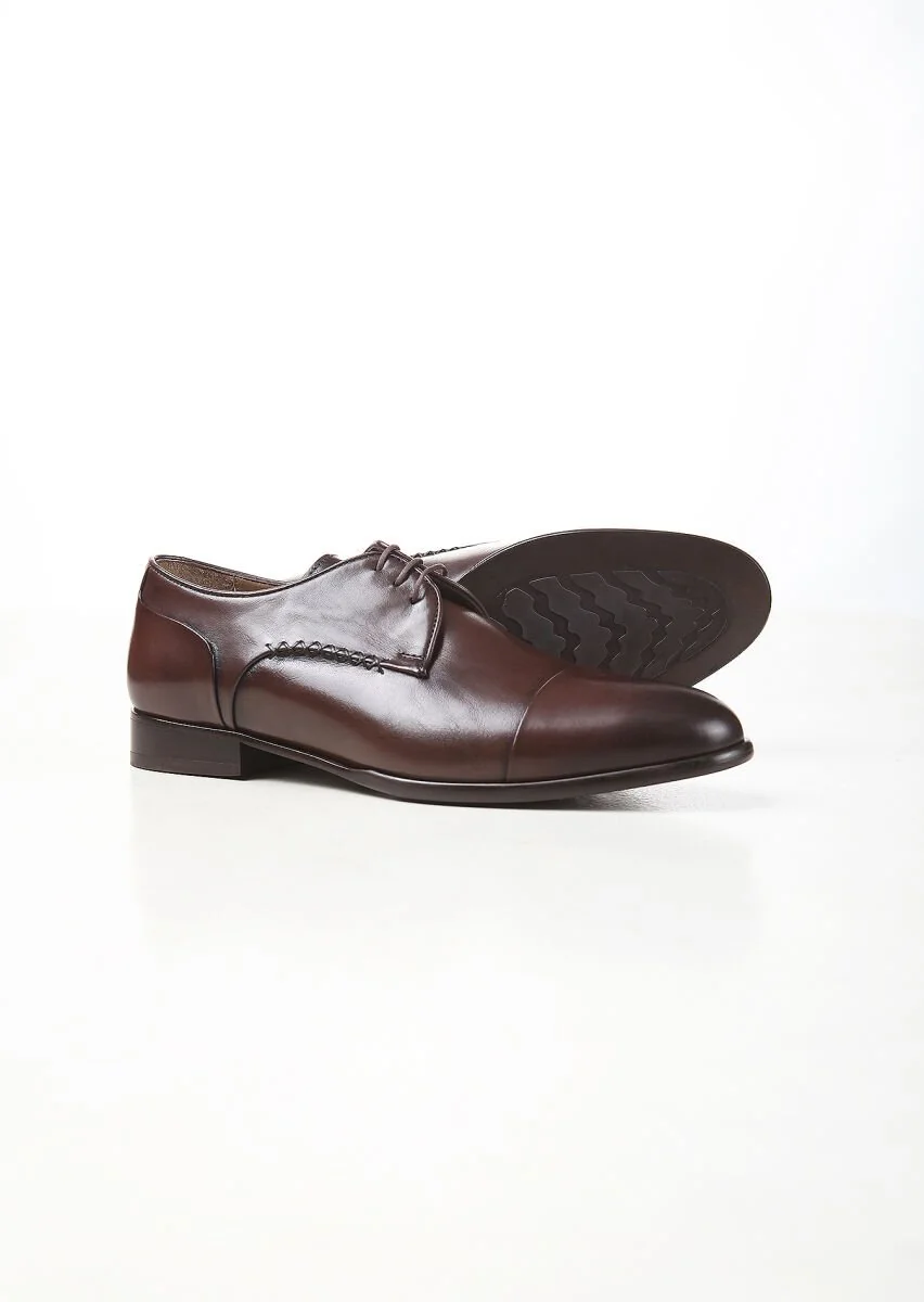 Brown Leather Shoes - 4