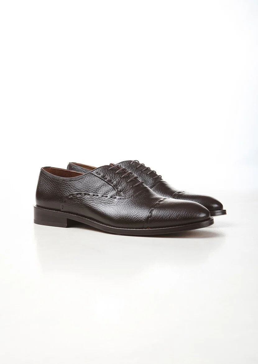Brown Leather Shoes - 2