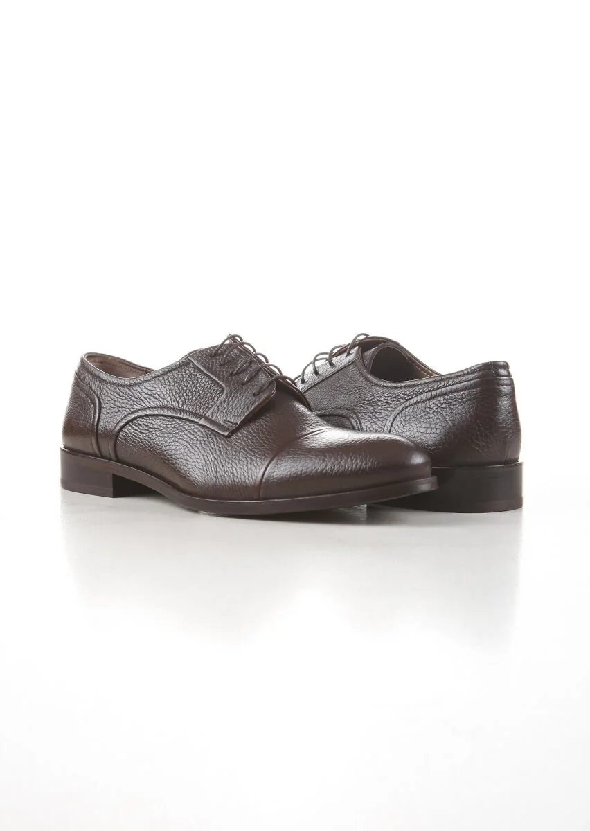 Brown Leather Shoes - 3