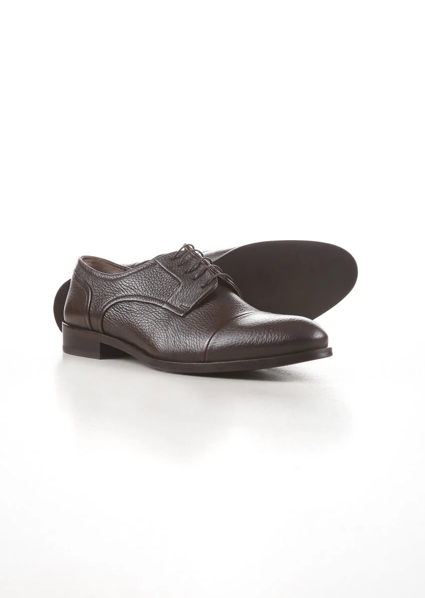 Brown Leather Shoes - 4