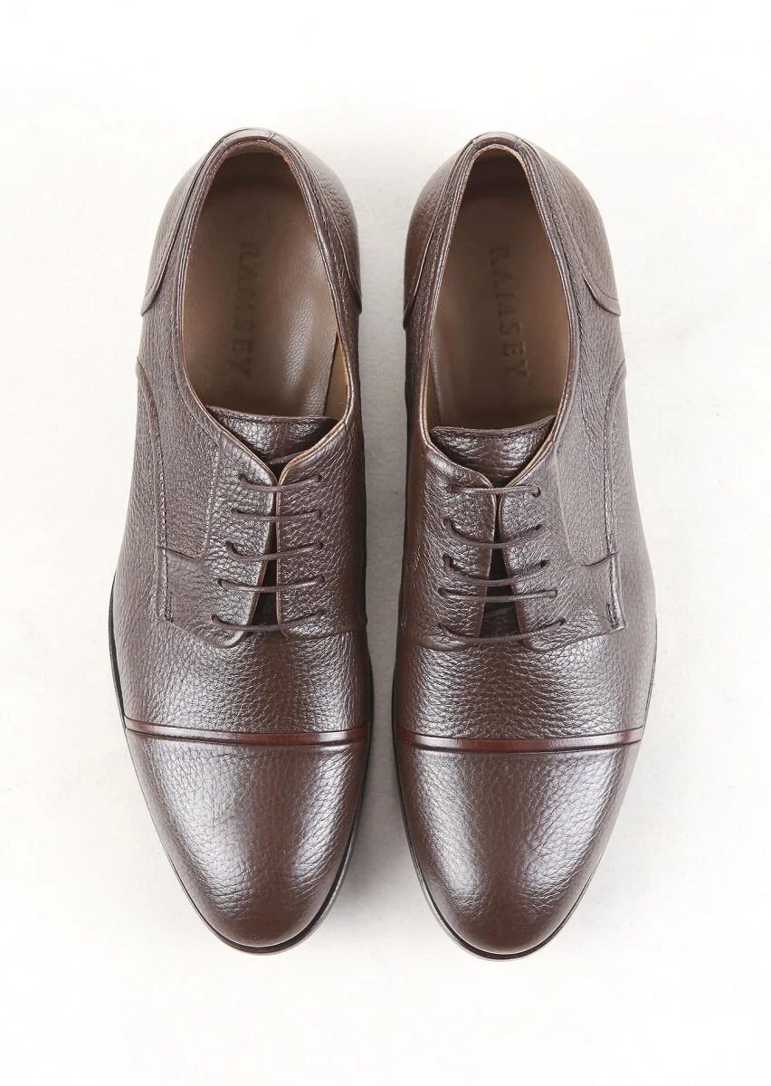 Brown Leather Shoes - 5