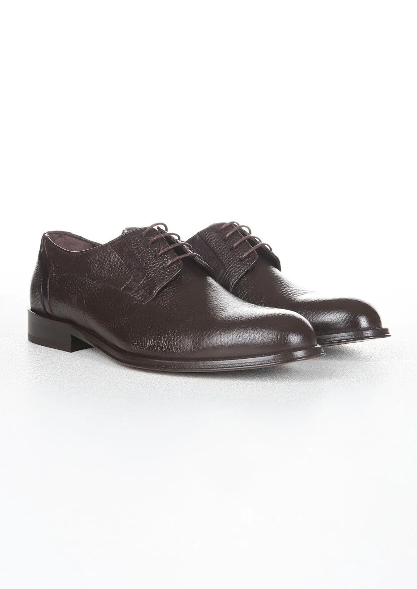 Brown Leather Shoes - 2