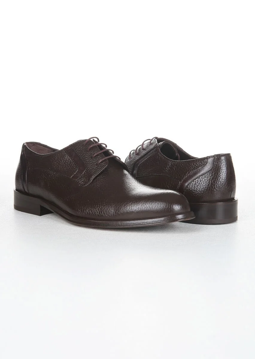 Brown Leather Shoes - 3