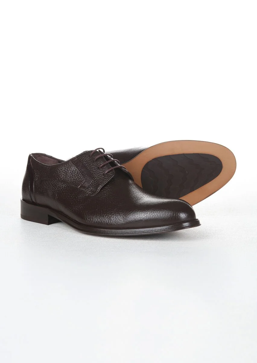 Brown Leather Shoes - 4