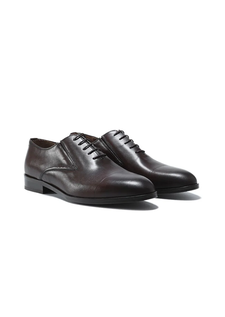 Brown Leather Shoes - 2