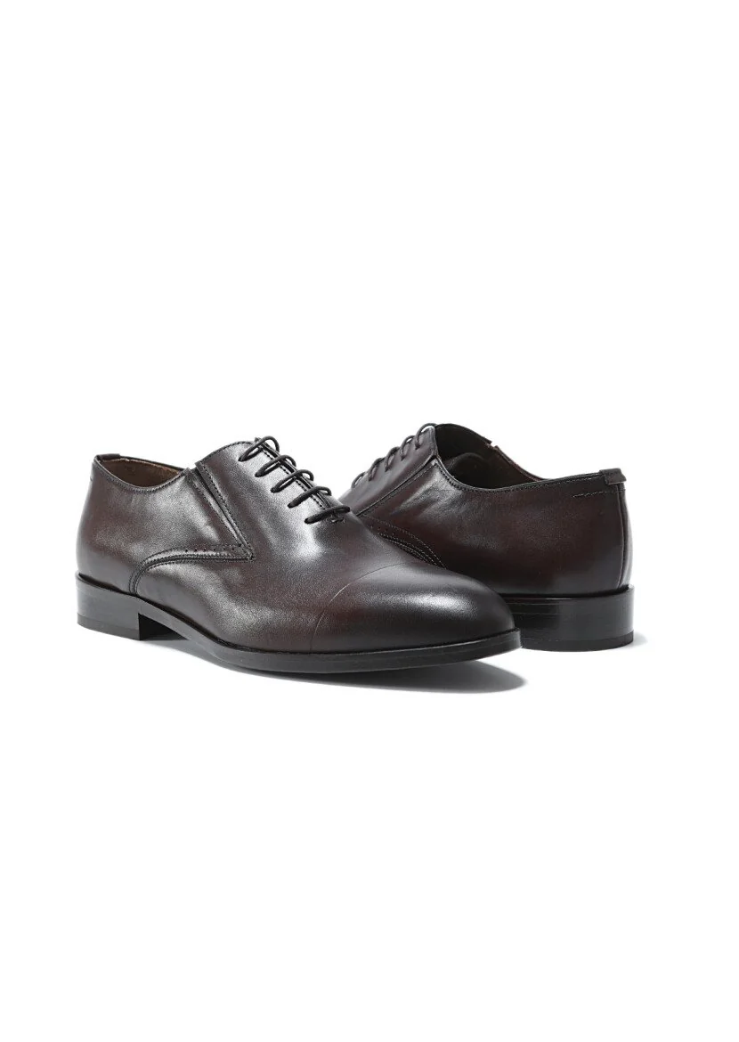 Brown Leather Shoes - 3