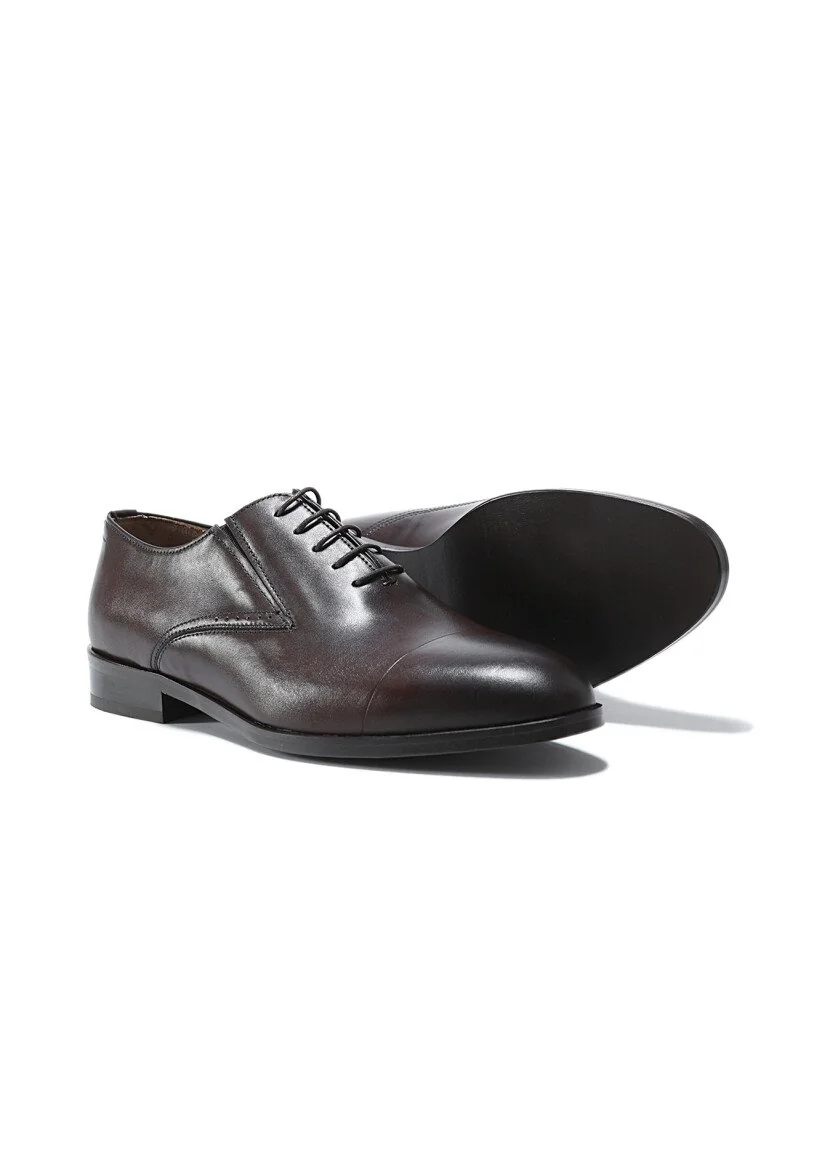 Brown Leather Shoes - 4